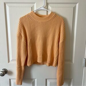 H&M orange sweater